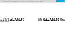 Tablet Screenshot of lossalvajes.com.ar